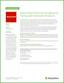 StayLinked Terminal Emulation & Honeywell Hardware Products Case Study
