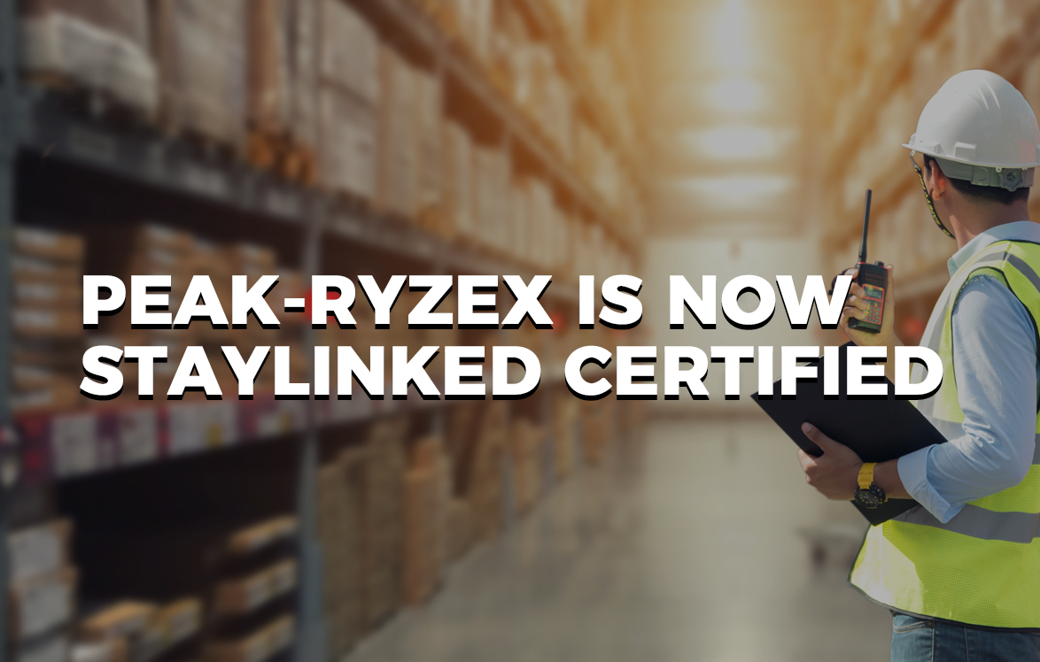 Peak-Ryzex is now StayLinked Certified!
