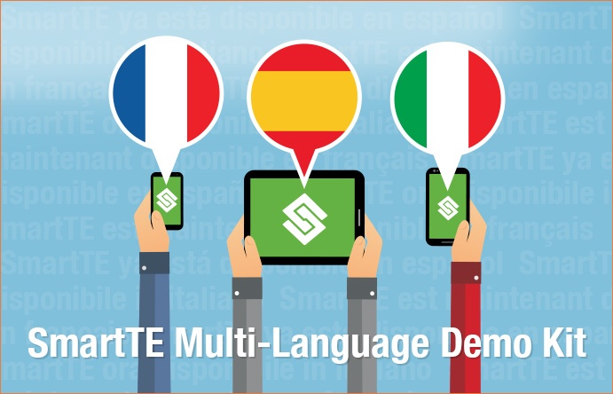 SmartTE Demo Kit now in Spanish, French, and Italian